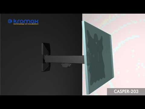 Миниатюра изображения товара Кронштейн для телевизора Kromax Casper-203 (черный)