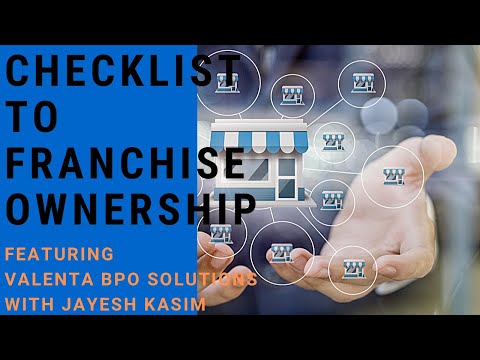 , title : 'Checklist To Franchise Ownership - Featuring Valenta BPO Solutions with Jayesh Kasim