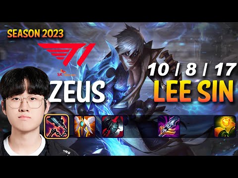 T1 Zeus LEE SIN vs RENGAR Top - Patch 13.14 KR Ranked