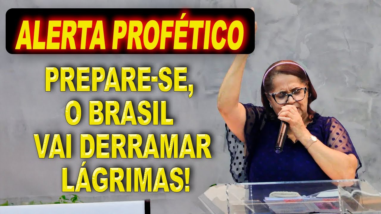 URGENTE: Forte Profecia de Miss. Cristina Maranhão – O Brasil Vai Chorar!