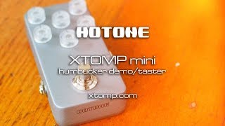 Video thumbnail for HOTONE XTOMP mini: Humbucker demo/taster by Brett Kingman