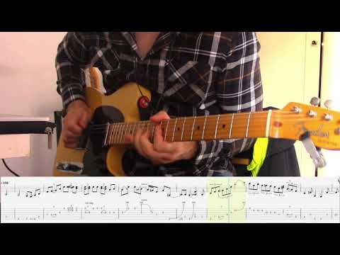 Brad Paisley - American Saturday Night Solo (On Screen TABS)