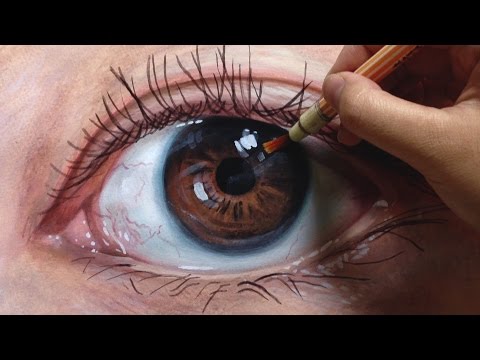 How to paint an eye.