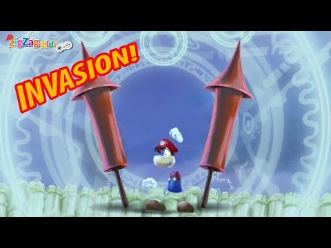 Rayman Legends | Invasion Levels | Episode 48 | ZigZag Kids HD