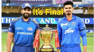 Watch me stream Dream 11 IPL Final match between MI vs DC on Real Cricket 20