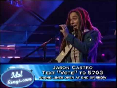 FINAL 4- Jason Castro- "I Shot The Sheriff"- May/6/2008-Idol