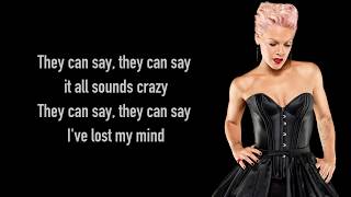 Video thumbnail of "P!nk - A Million Dreams [from The Greatest Showman: Reimagined] [Full HD] lyrics"