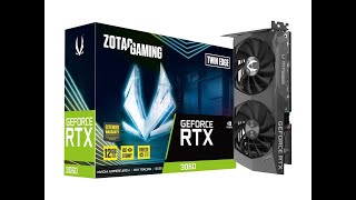 ZOTAC RTX3060 Twin Edge 12Gb Graphics card || NVIDIA graphics card