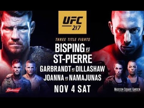 UFC 217 full event
