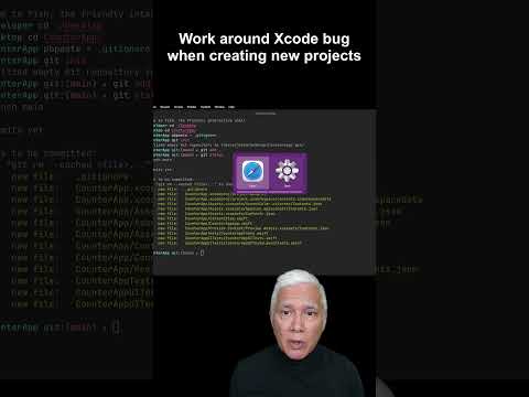 Work around Xcode bug when creating new projects #xcode #git thumbnail