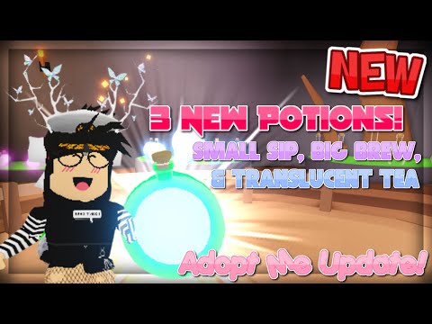 New Potion Update Roblox Adopt Me 5 0 Mb 320 Kbps Mp3 Free - new tiny giant pets in adopt me potions roblox tea news update