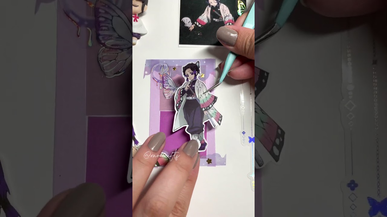 Shinobu from #demonslayer Card Decor #anime #collage #manga #kimetsunoyaiba #hashira #shinobu #鬼滅の刃