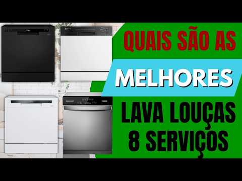 Lava-Louças de 8 Serviços Mais Indicadas para Cozinhas Pequenas que você precisa conhecer!