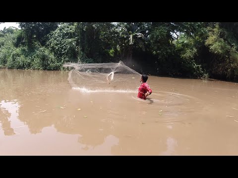 SE03EP163 Part 2 - Ang BIYAYA ng BAHA " MAY NAHULING Rare na ISDAng PULA | ISANG BUWIG - San Antonio