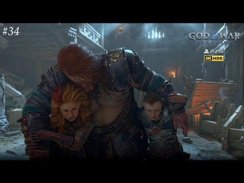 God of War Ragnarök PS5 4K 60FPS HDR Walkthrough Gameplay Part 34 - Unlocking the Mask