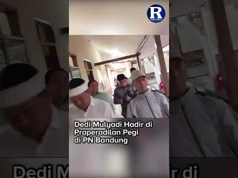 Dedi Mulyadi Hadiri Sidang Praperadilan Pegi