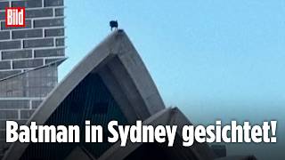 BATMAN ÜBER SYDNEY: Mysteriöser Auftritt des Dunklen Ritters