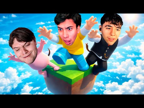 LOS BROS EN ONE BLOCK MINECRAFT! #1 🪨