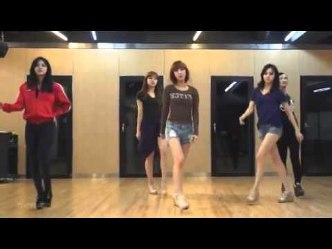 EXID - Every Night mirrored Dance Practice.flv