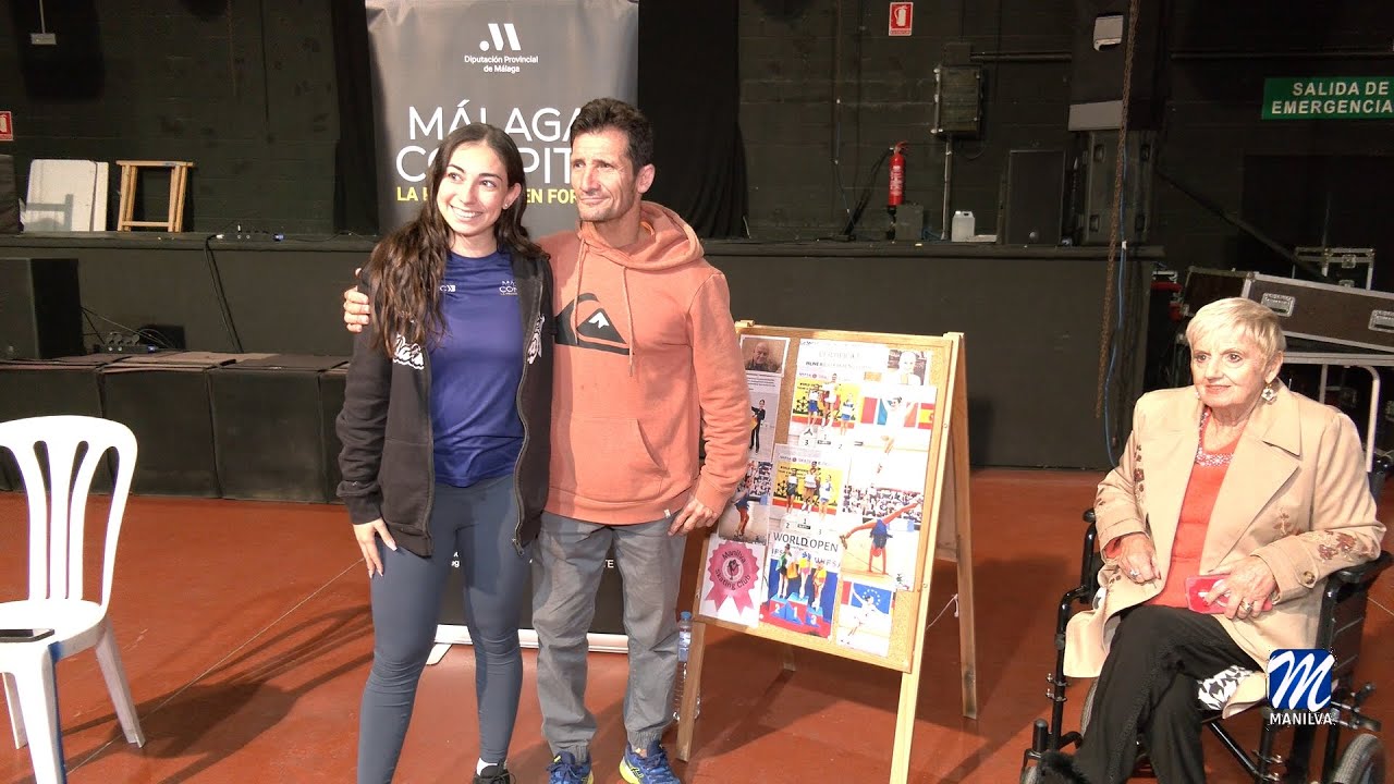 La campeona Natalia Baldizzone visita la Escuela de Patinaje de Manilva La campeona Natalia Baldizzone visita la Escuela de Patinaje de Manilva