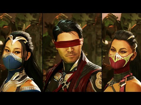 Mortal Kombat 1 -\- All Characters' Dialogues with Liu Kang After Final Boss Fight
