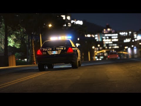 LSPDFR - Day 983 - Night time Helicopter Support
