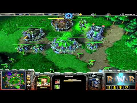EnTe (UD) vs Grubby (ORC) - WarCraft 3 gameplay - RN202