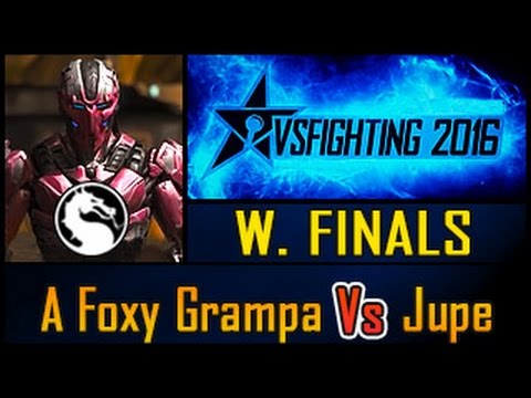 A Foxy Grampa (Mileena) Vs Jupe (Kano) - Winners Finals