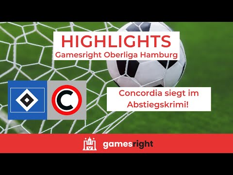 27. Spieltag Gamesright Oberliga Hamburg Highlights HSV III - Concordia