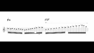Bill Evans Solo Transcription