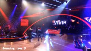 Chenoa y David Bustamante - Vivir (24/12/14)