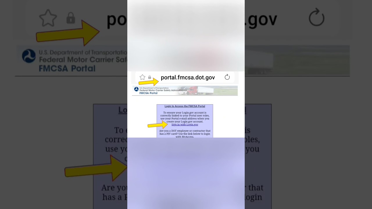 How we updated our business information using the MCS-150 form on the FMCSA portal.