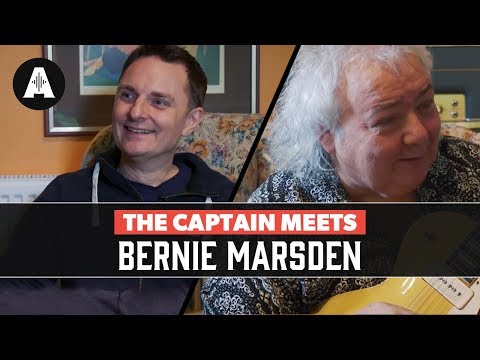 The Captain Meets Bernie Marsden - To Chat About His New Book & Amazing Guitar Collection!