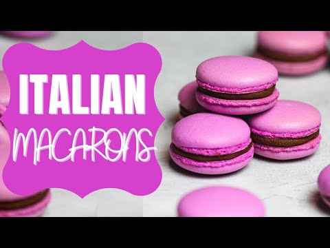 Italian Macarons Tutorial | CHELSWEETS