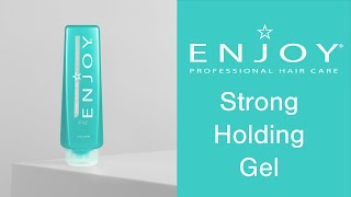 ENJOY Hair Care Strong Holding Gel | Ultimate Hold, Ultimate Control