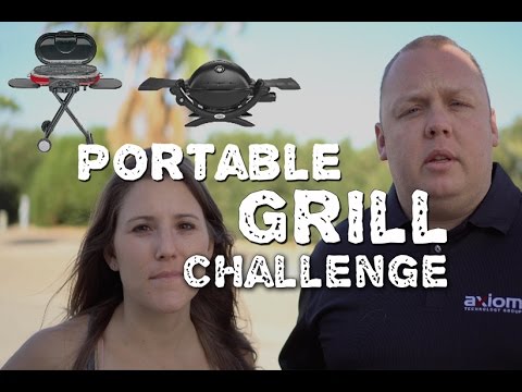 Portable Grill Challenge - Coleman Roadtrip v.s Weber Q1200