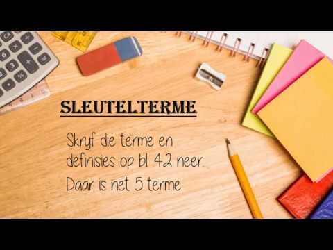 LEWENSWETENSKAP GRAAD 8: 28 Mei 2020 - periode 7 (28087)