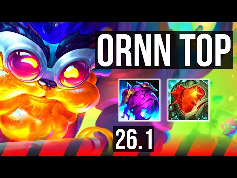 ORNN vs CHO'GATH (TOP) | EUW Master | 26.1