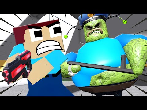 ¡ESCAPANDO DE LA PRISION ALIENIGENA DE BARRY! | ROBLOX