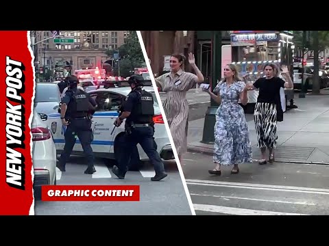 Video shows CHAOTIC moments around Midtown Manhattan during shooting spree