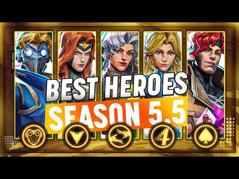 Play These 10 Heroes to RANK UP FAST in Marvel Rivals Season 5.5!