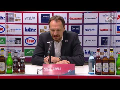 Presssekonferenz: Adler Mannheim - Grizzlys Wolfsburg