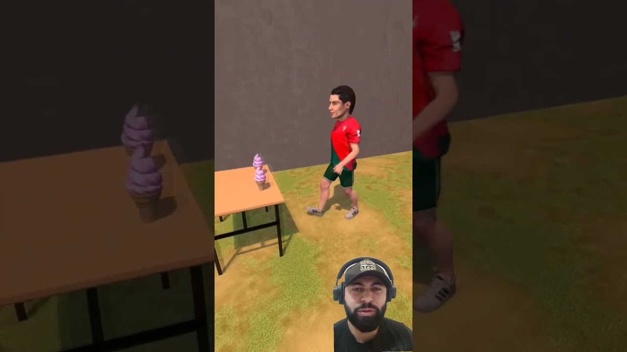 Cristiano Ronaldo’s Sweet Surrender: A Funny Animation