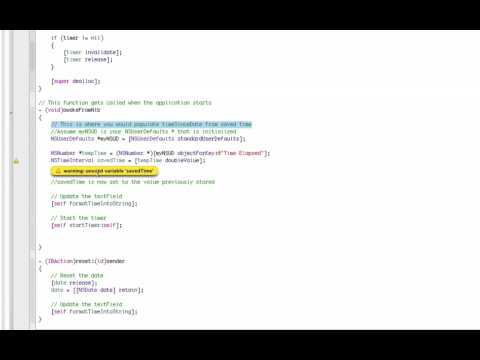 cocoa programming - timeApp take 2