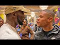 The moment when Terence Crawford STEPPED to Devin Haney & SIZED HIM UP; Did he intimidate him?