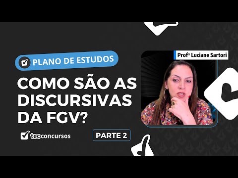 WHAT ARE THE FGV DISCURSIVES LIKE? - CNU 2025 - Prof. Luciane Sartori
