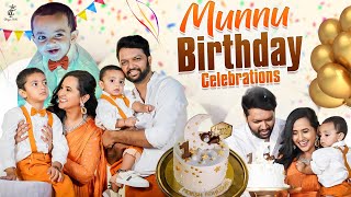 Ma chinnodi 1st Birthday Celebrations || Moksh Adheeran || @LasyaTalks