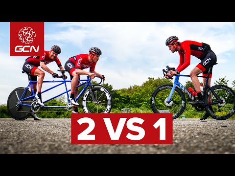 Tandem Vs 1 | Are 2 Riders On A Tandem Faster Than 1 Roadie?