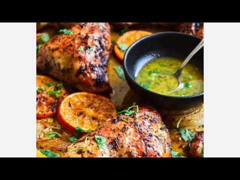 Grilled - chicken Mojo Family recipe
