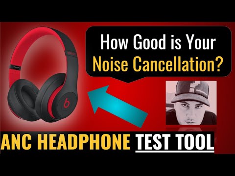 Noise Cancelling Test Track for ANC Headphones ||  How good is your noise cancellation?